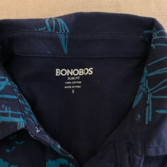 Bonobos Sailboat Pattern Polo - Picture 2 of 3